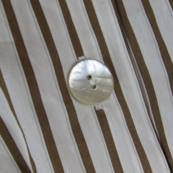 New Marella Sport Women's Praga Poplin stripe Midi Shirt Dress womens size US 6 - Picture 8 of 11